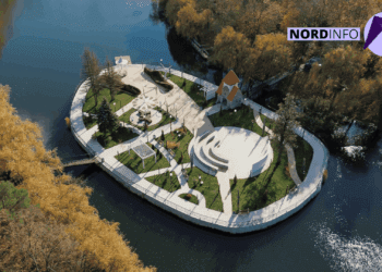 VIDEO // „Insula de vis” din Edineț, în plină toamnă: are Wi-Fi gratuit și este securizată